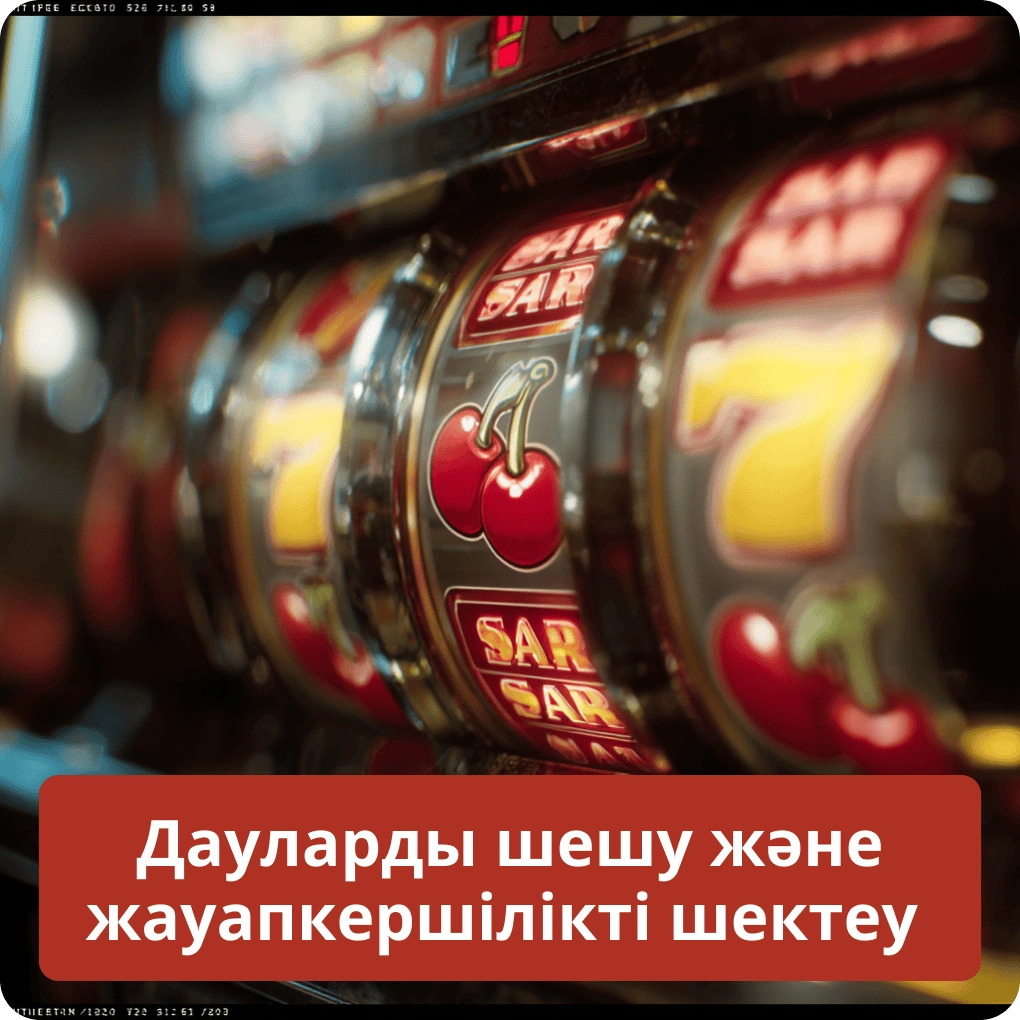 Дауларды шешу және жауапкершілікті шектеу